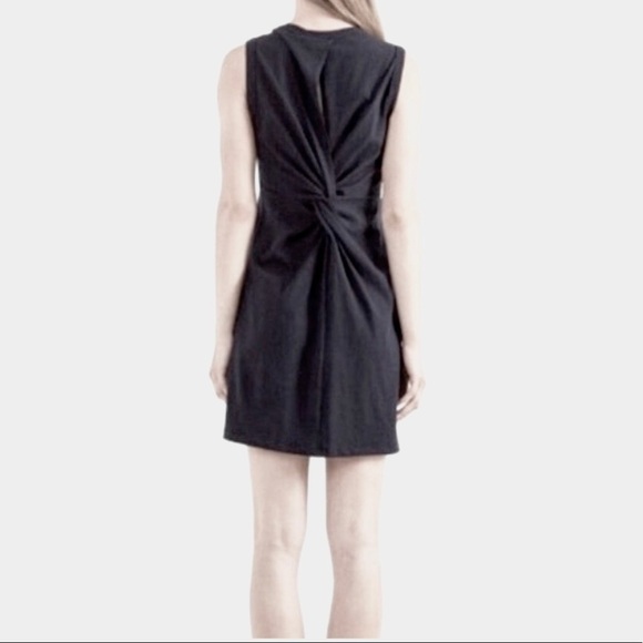 A.l.c. Black dress with twist knot and opening at the back size S - Picture 1 of 7
